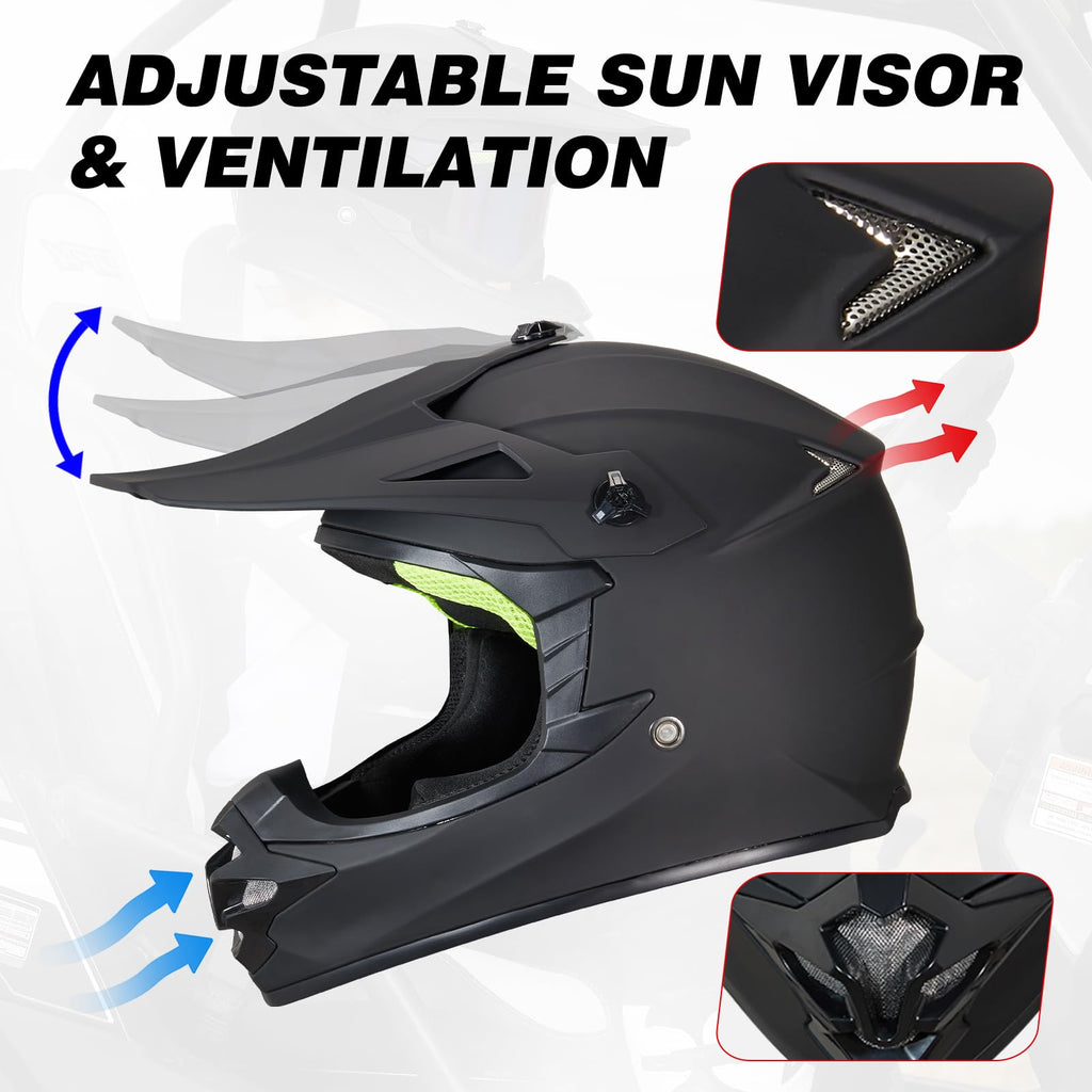 DOT Approved Full Face Motocross Helmet R339325
