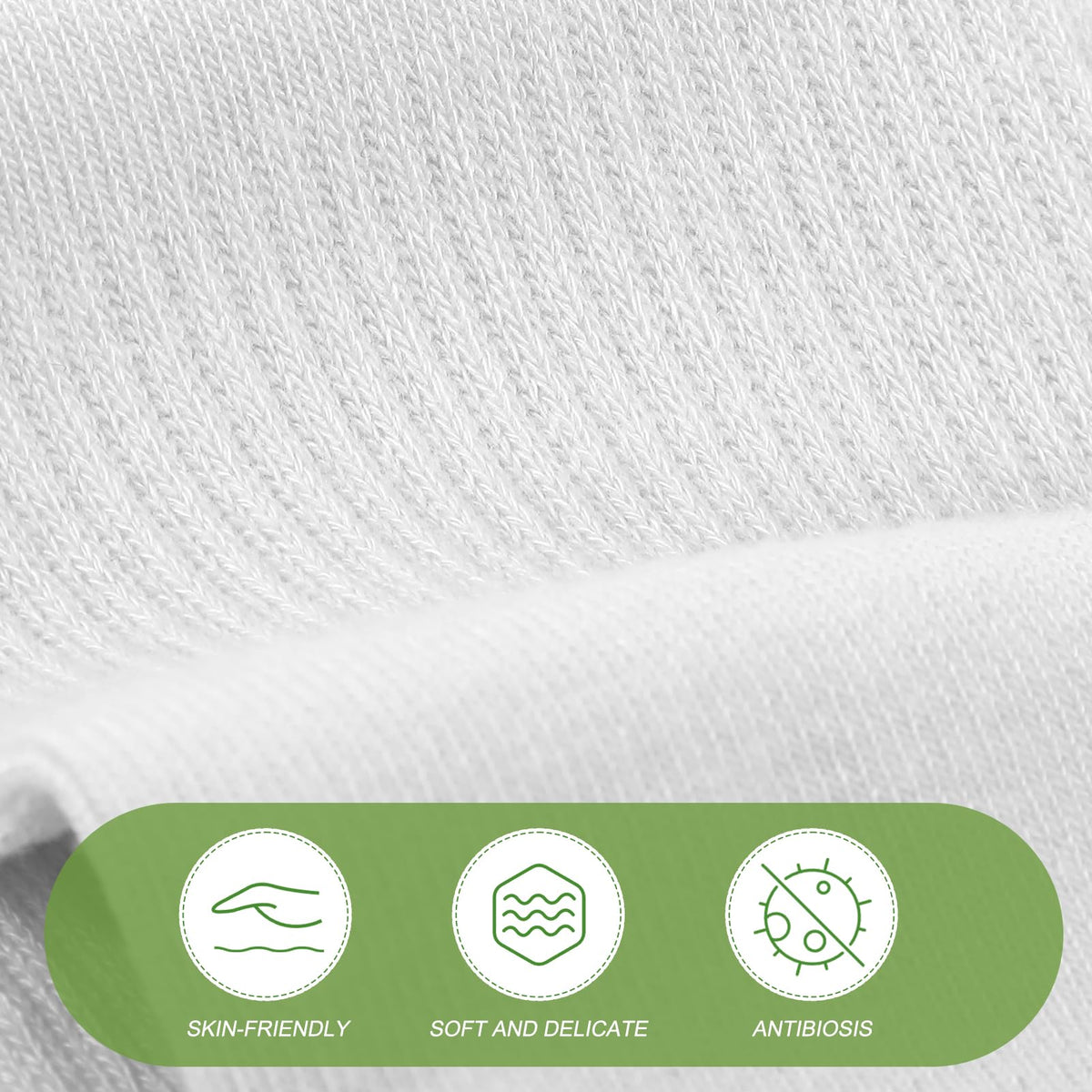 6 Pairs Breathable Bamboo Viscose Ankle Socks J651211