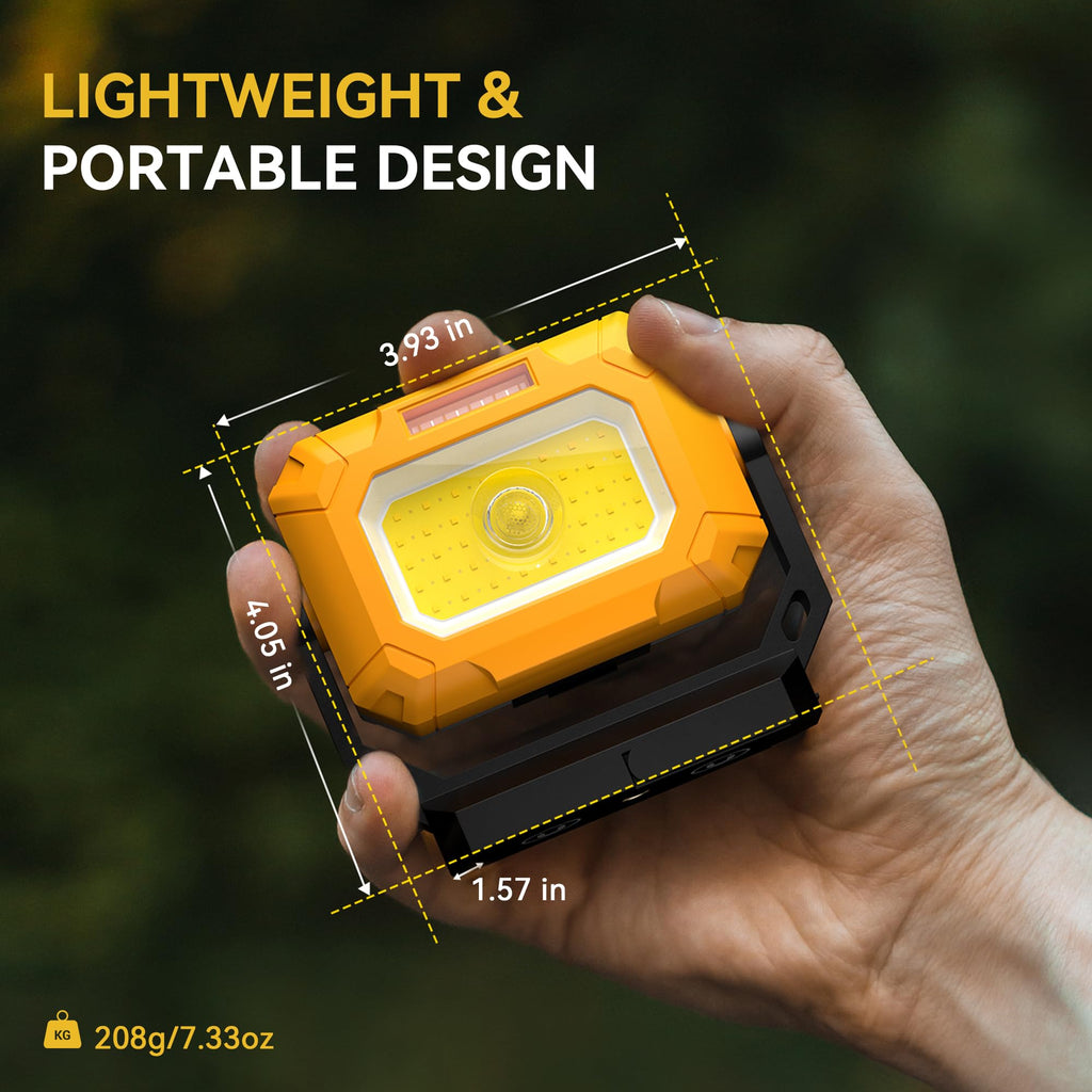 2 Pack 1500LM COB LED Work Light Z3396