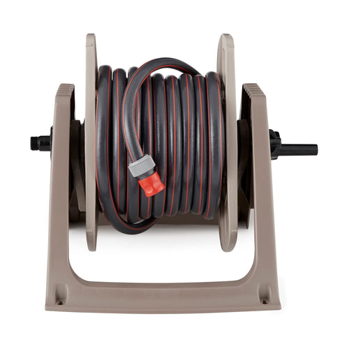 100 ft. Wall Mount Resin Garden Hose Reel with Lid I612761