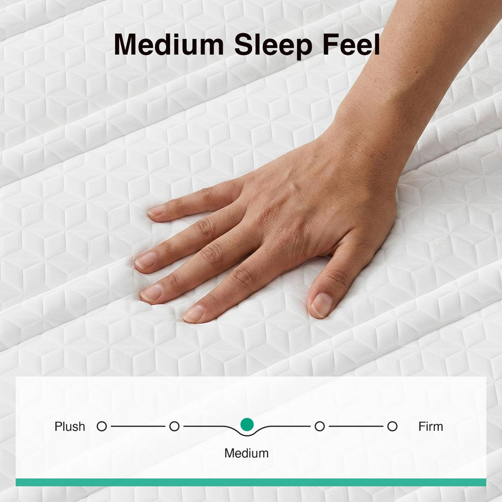 Queen 12 Inch Cooling Hybrid Mattress C126