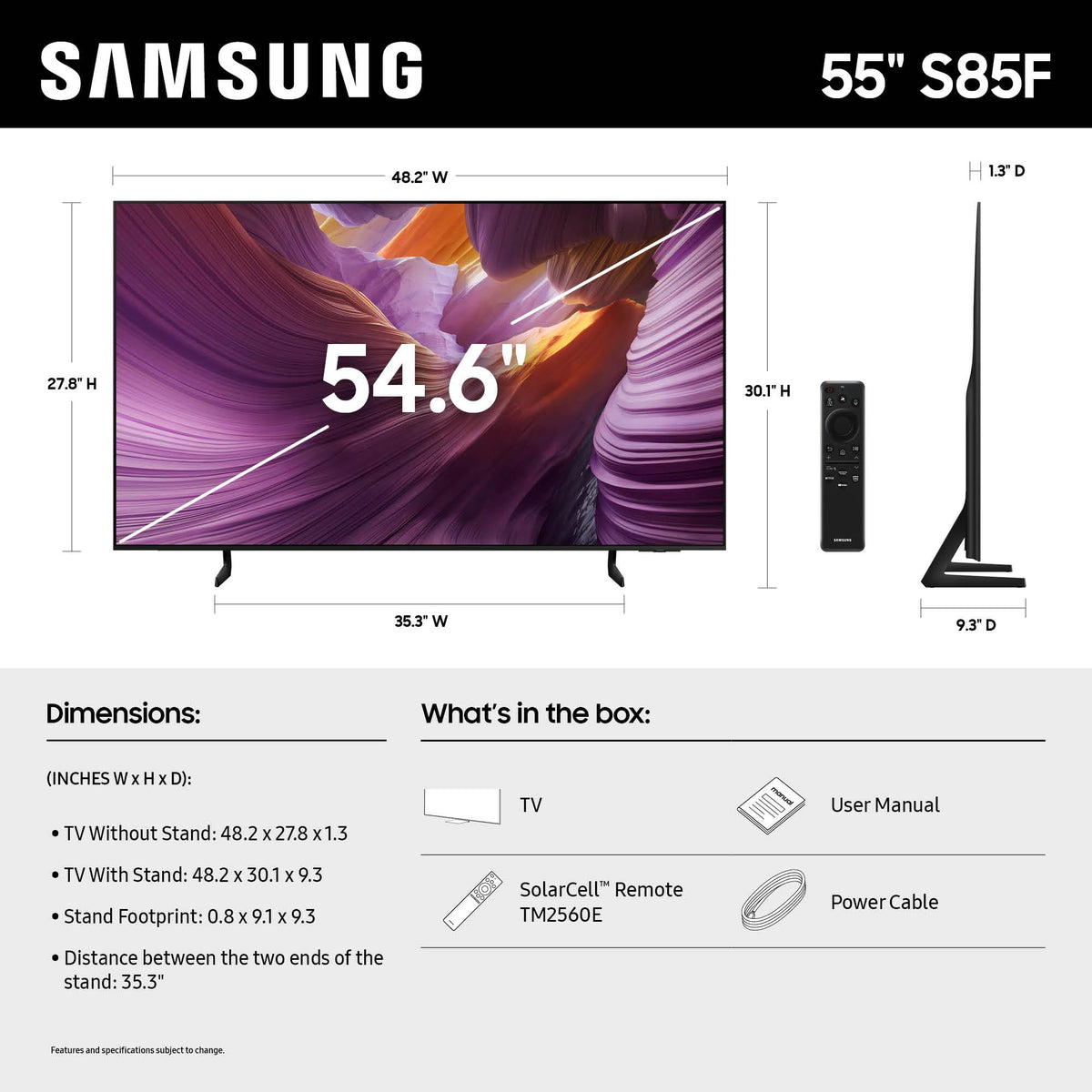 55-Inch OLED 4K Smart TV A886