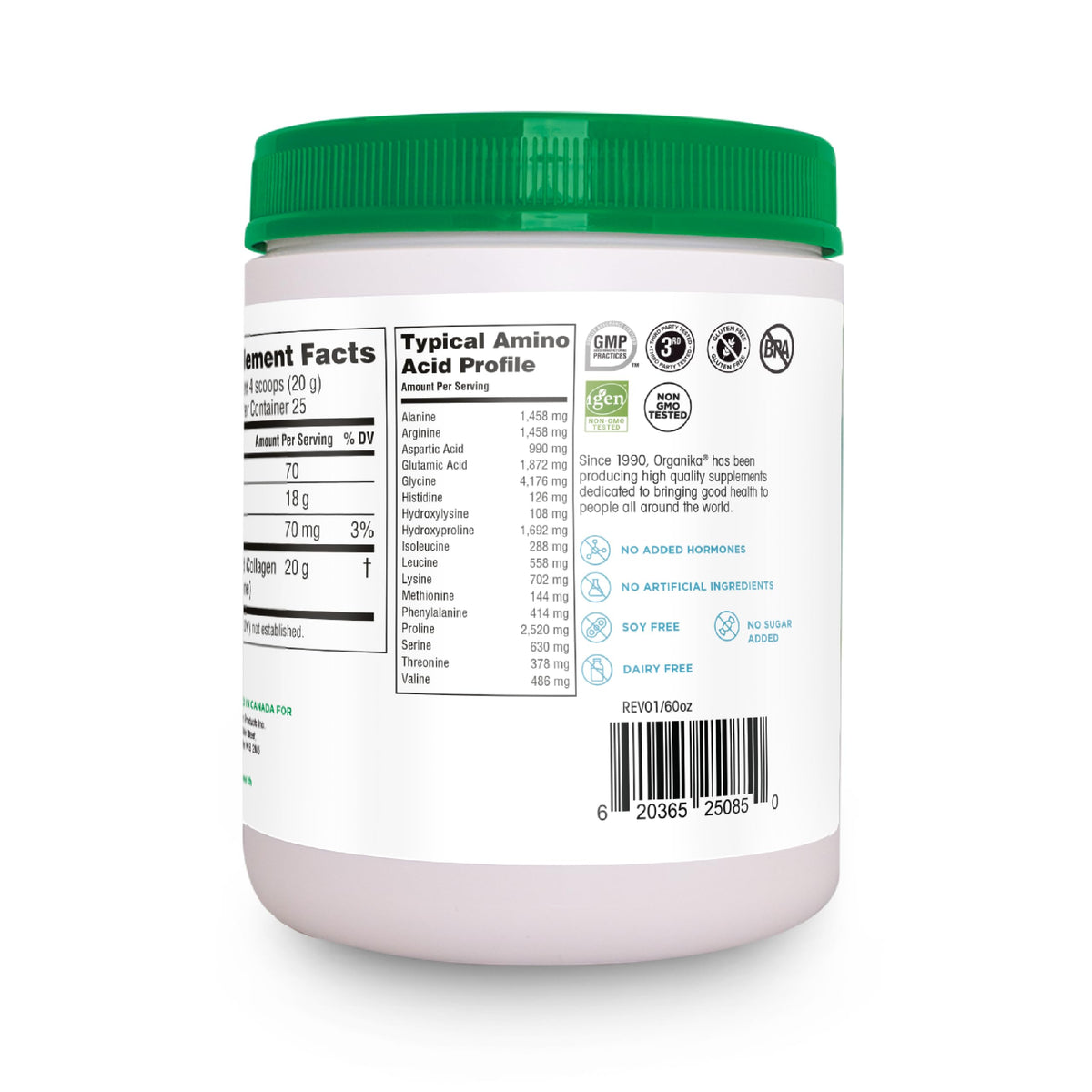 Hydrolyzed Collagen Peptides Powder 1.1 Pounds R917334
