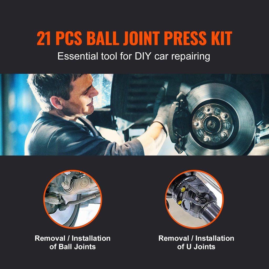 Ball Joint Press & U-Joint Removal Tool Kit E880971