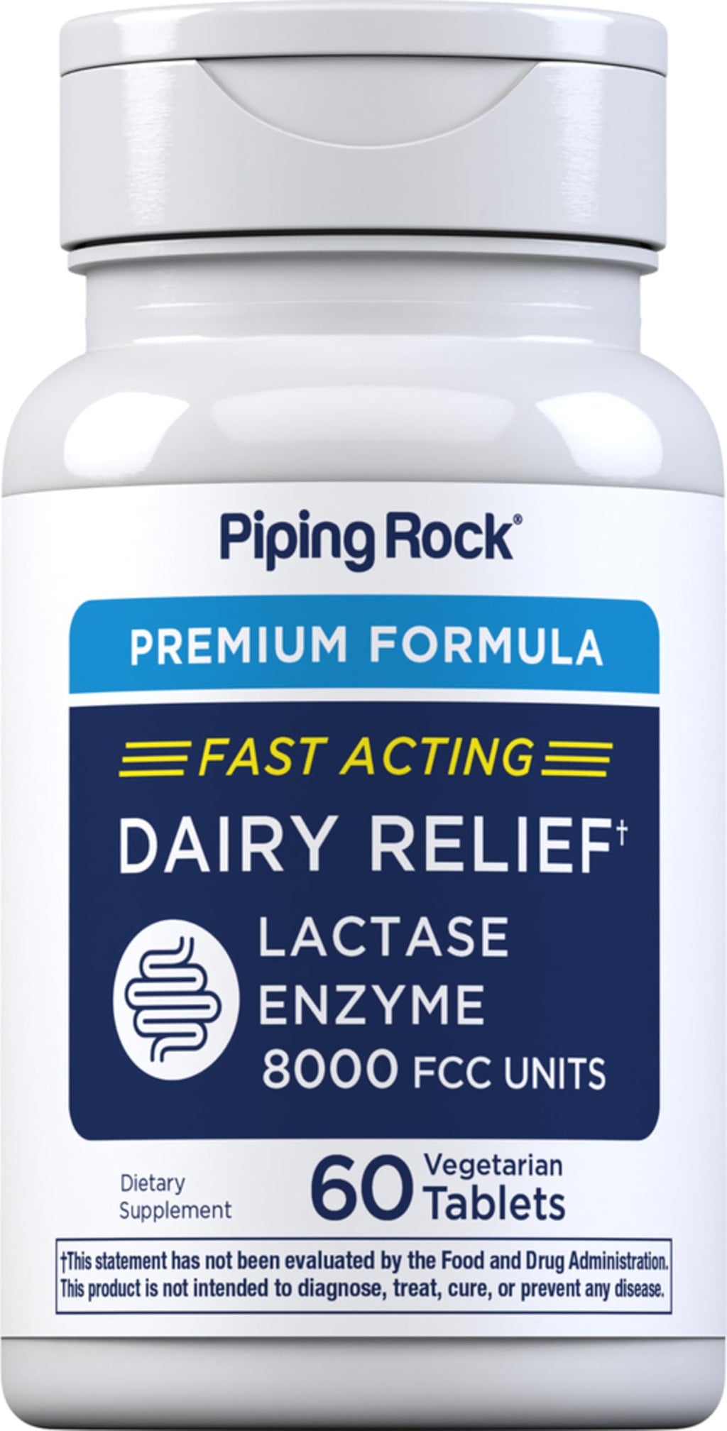 Lactase Enzyme 8000 FCC 60 Tablets V75228