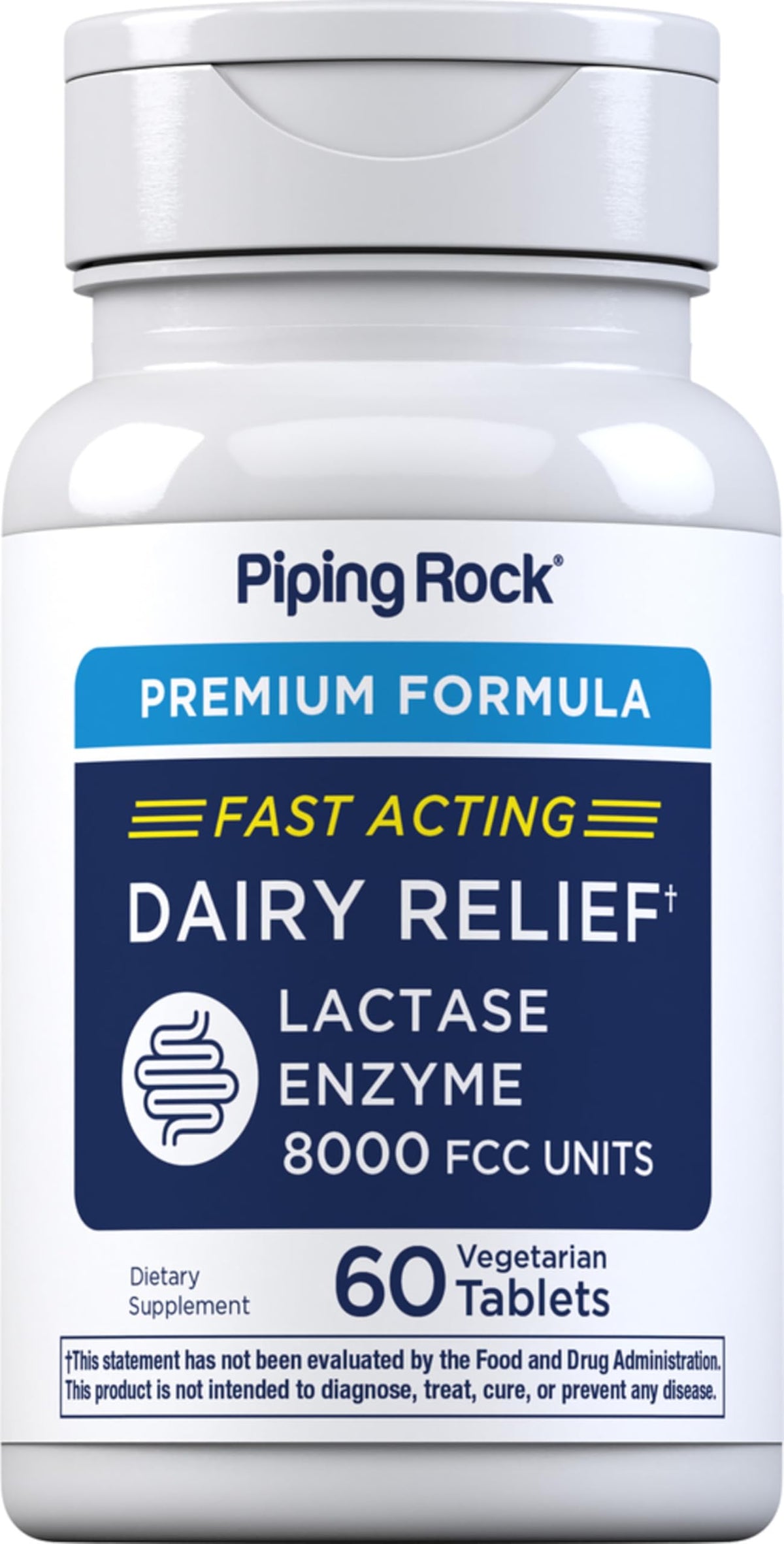 Lactase Enzyme 8000 FCC 60 Tablets V75228
