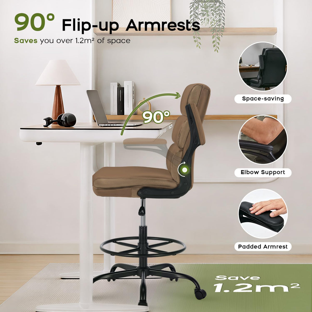 Tall Drafting Chair V27368