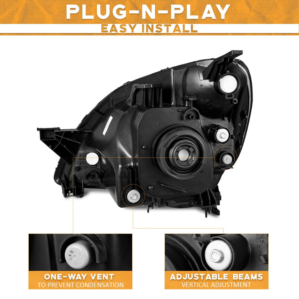 Halogen Headlights Assembly K9394