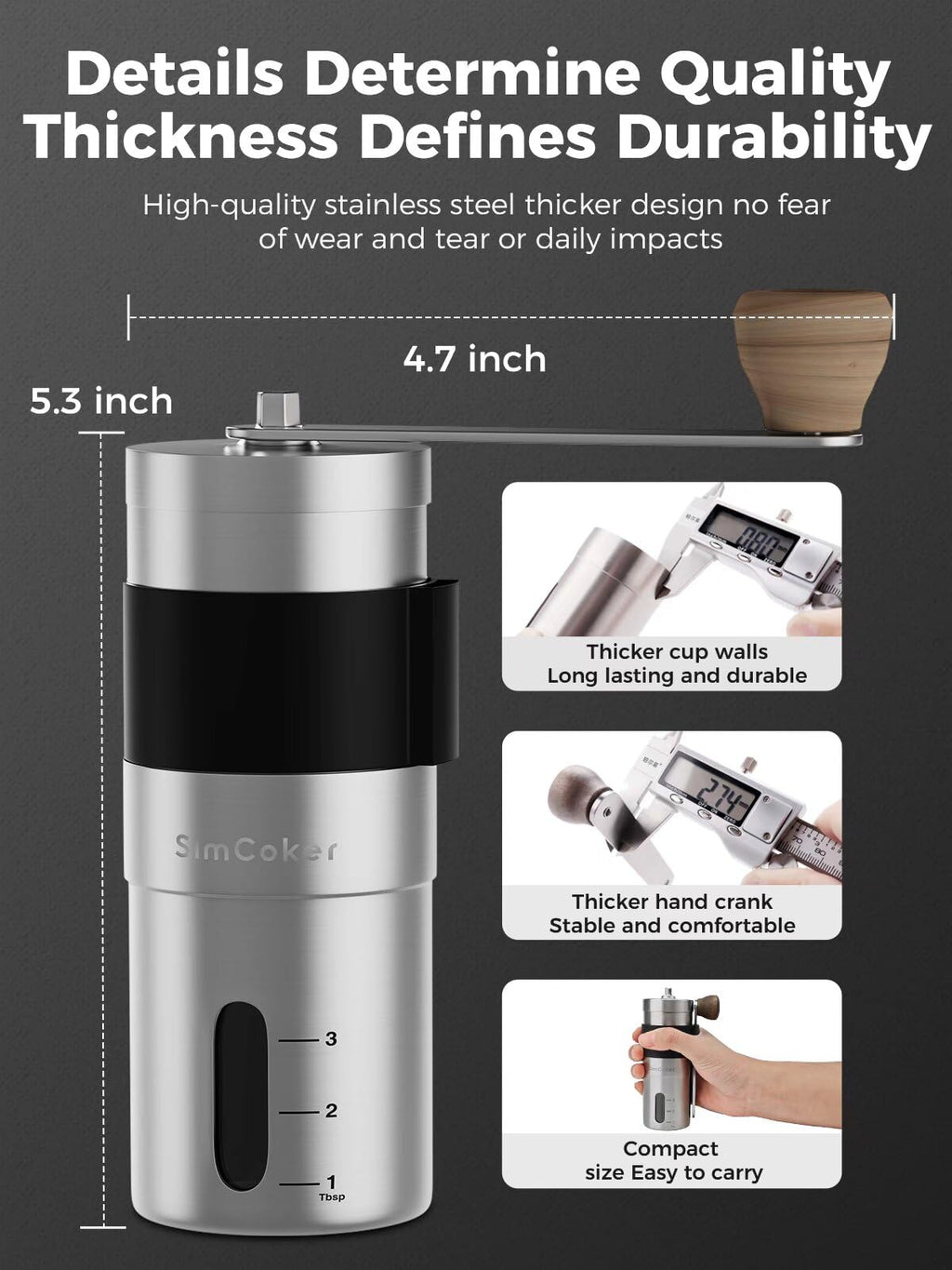 Manual Coffee Grinder J547925