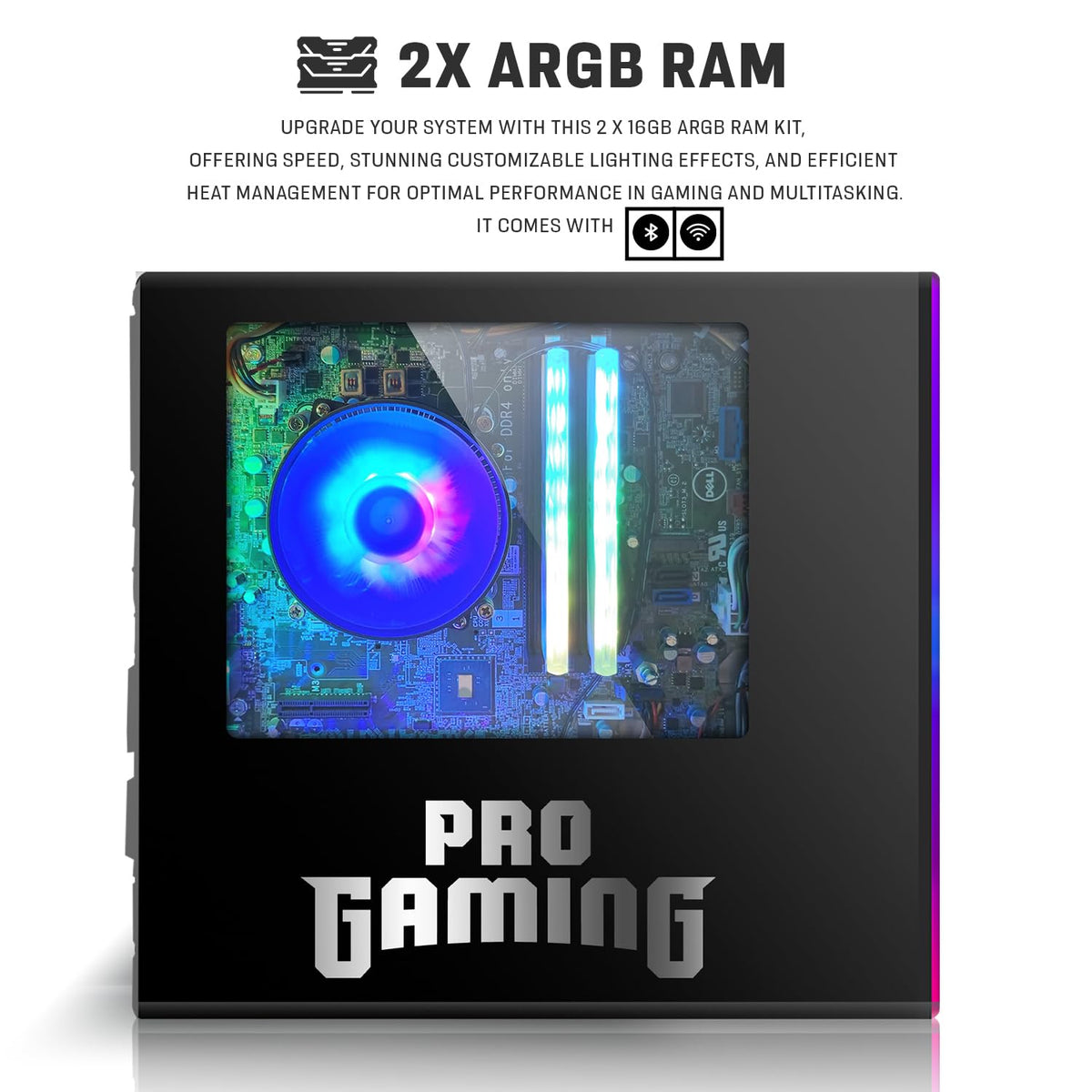 Intel Core i5 32GB RAM 1TB SSD Desktop PC with 24 Inch Monitor Q285