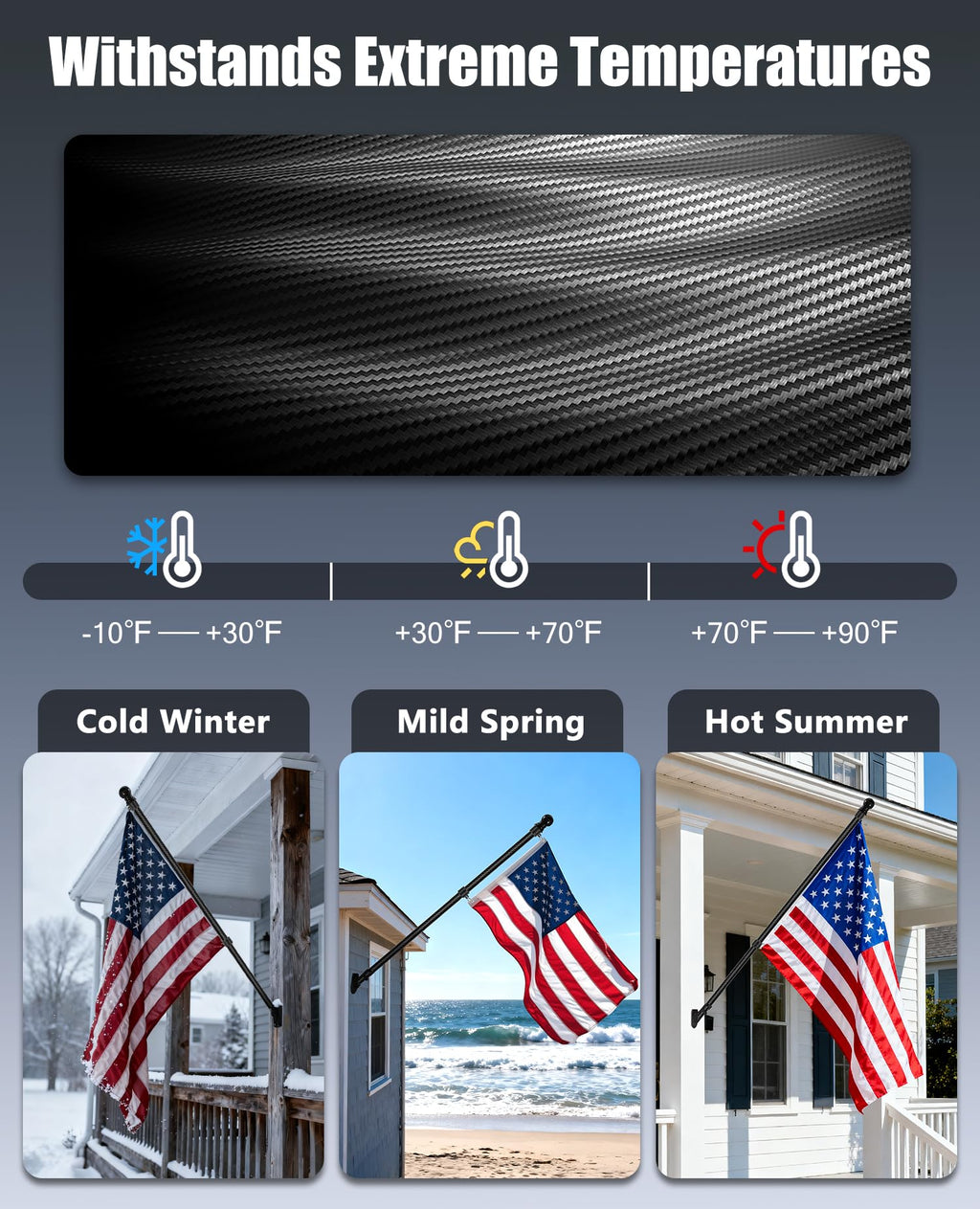 Carbon Fiber Flag Pole U201857