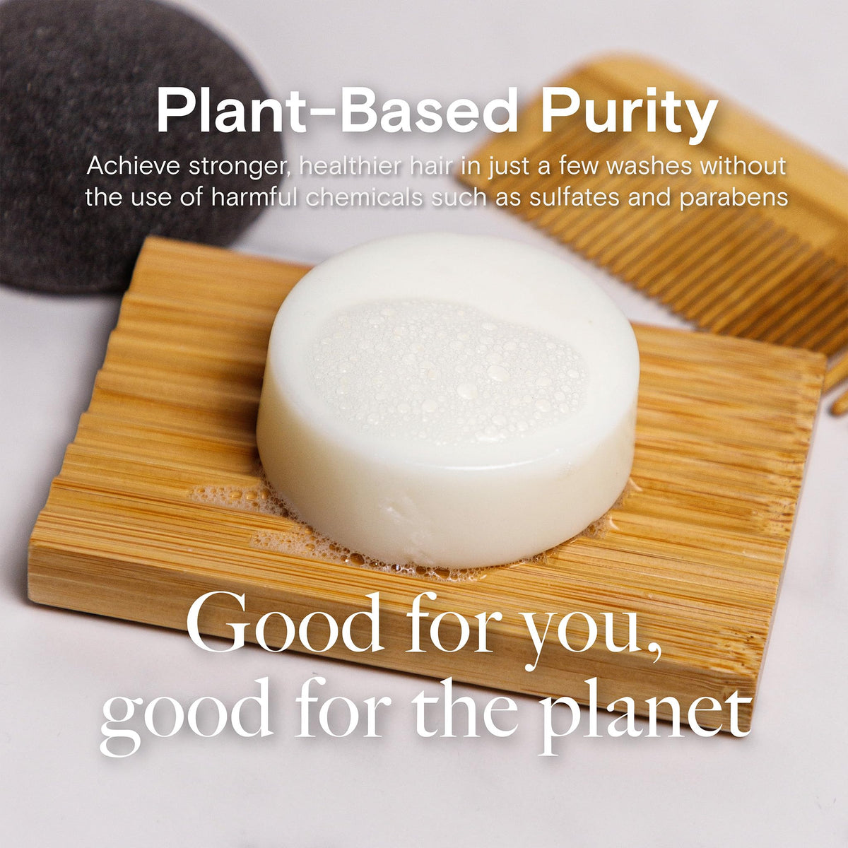Bamboo Coconut Shampoo and Conditioner Bar Set K224