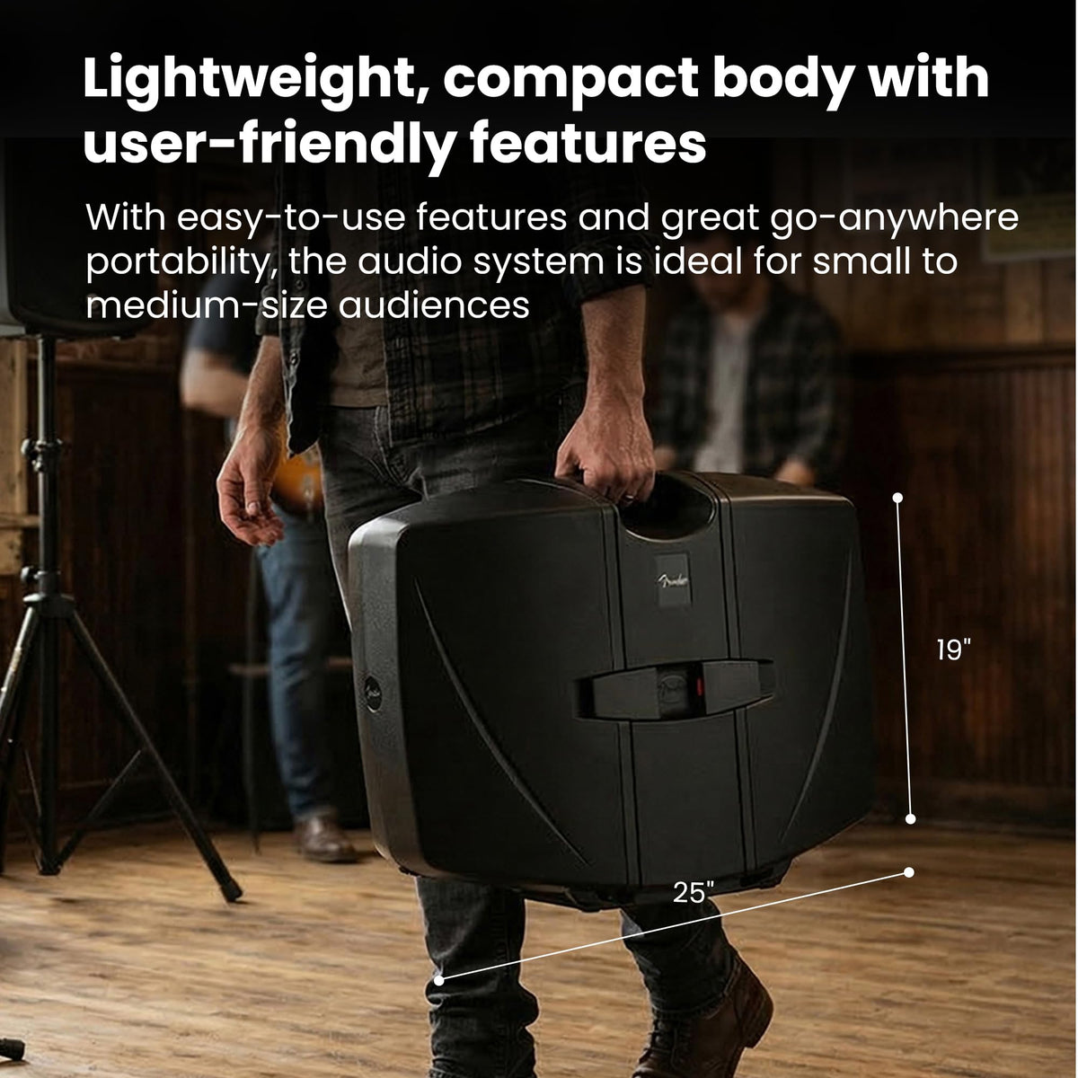 Portable PA System with Microphone Kit M93885