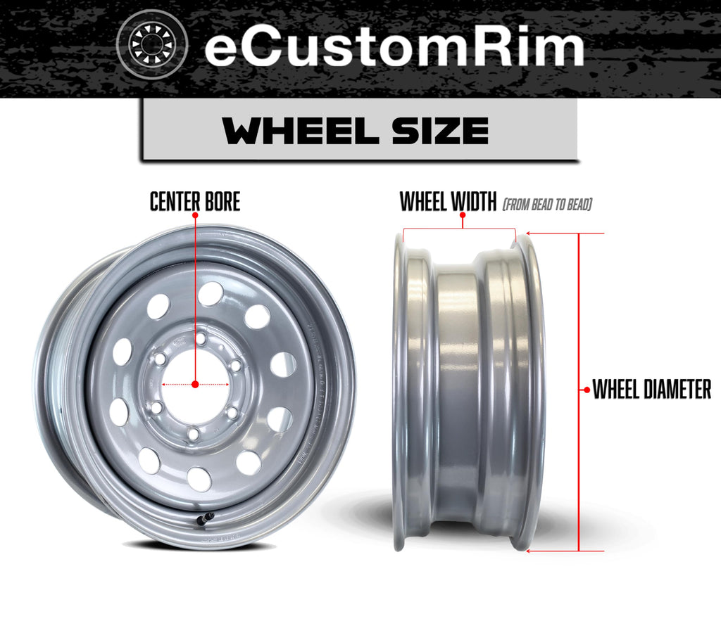 2-Pack Trailer Tire Rim Assembly 5.30-12 5 Lug White LRC V2892