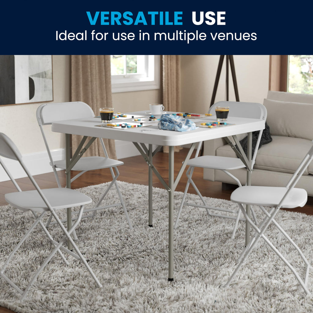 Square Plastic Folding Table I208455