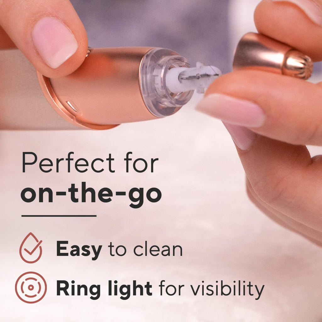 Electric Eyebrow Hair Remover with LED Light C744937