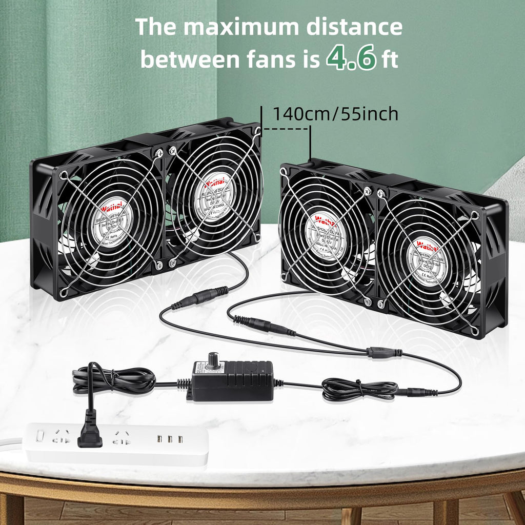 120mm Computer Fan Variable Speed Control B279