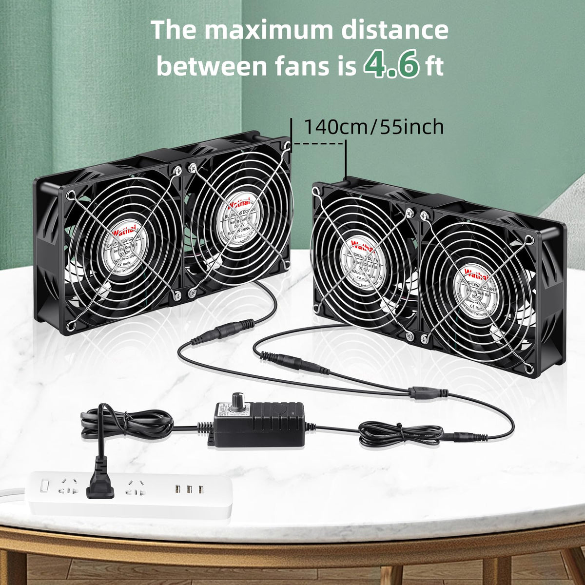 120mm Computer Fan Variable Speed Control B279