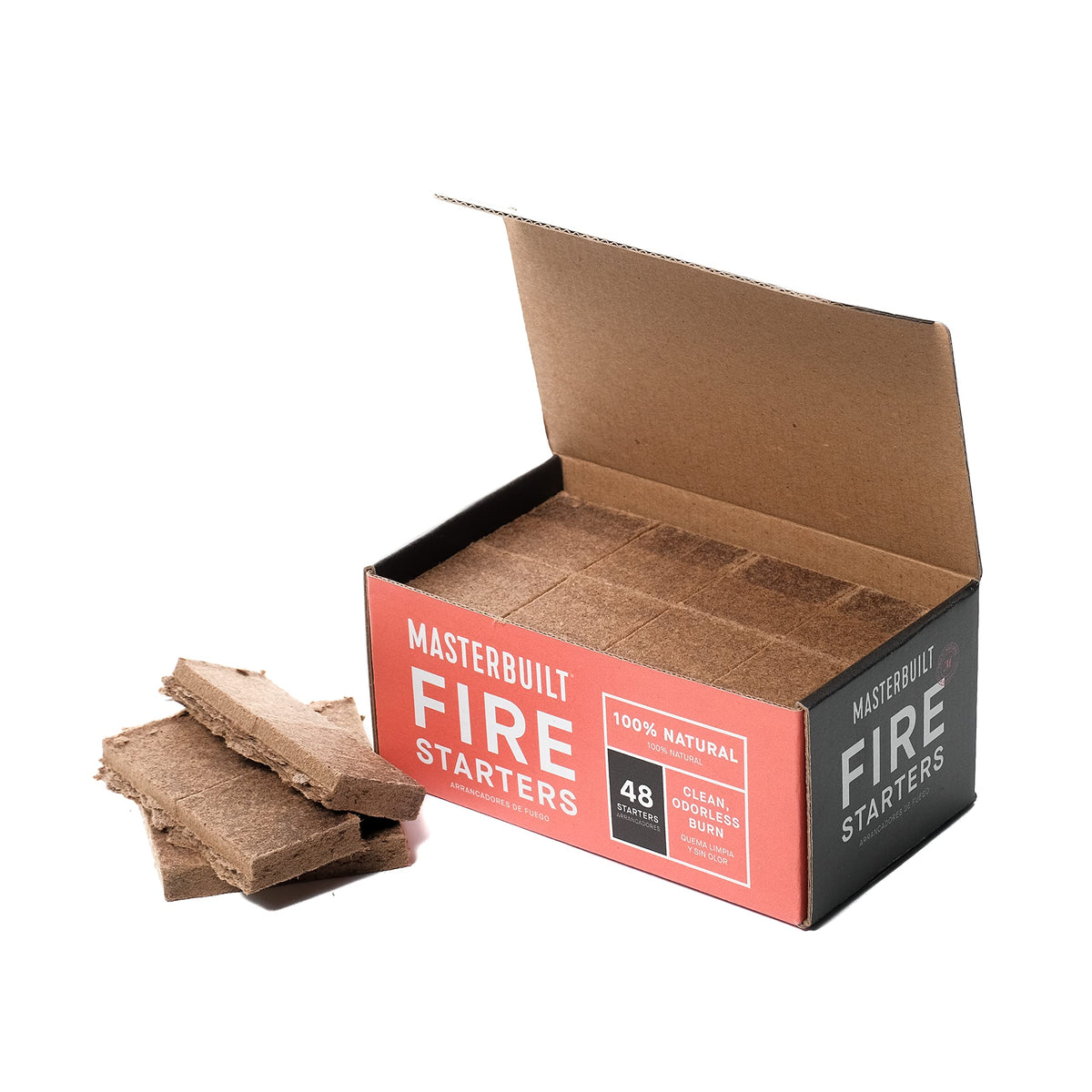 16 lb Lump Charcoal + 48 Fire Starters Bundle N98204