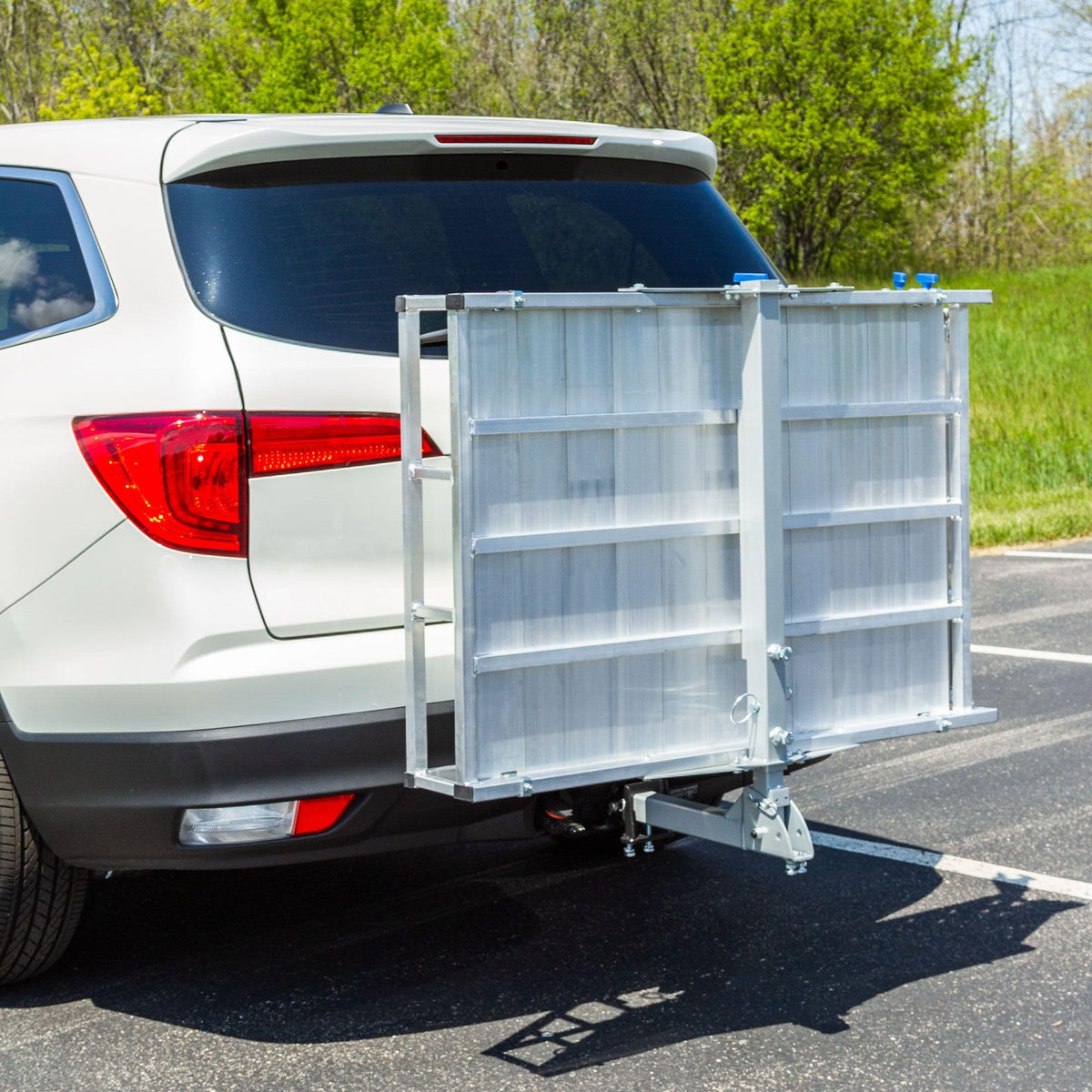 Scooter Wheelchair Hitch Carrier with Ramp, 500 lb Capacity O95892