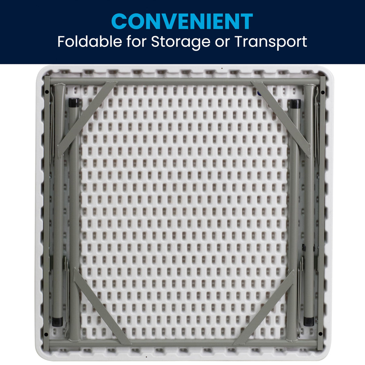 Square Plastic Folding Table I208455