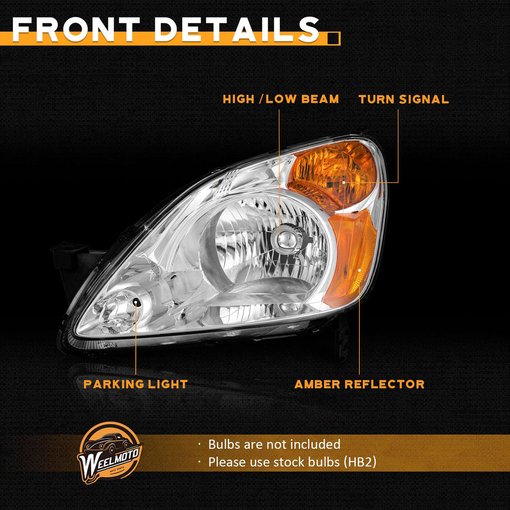 Halogen Headlights Assembly K9394
