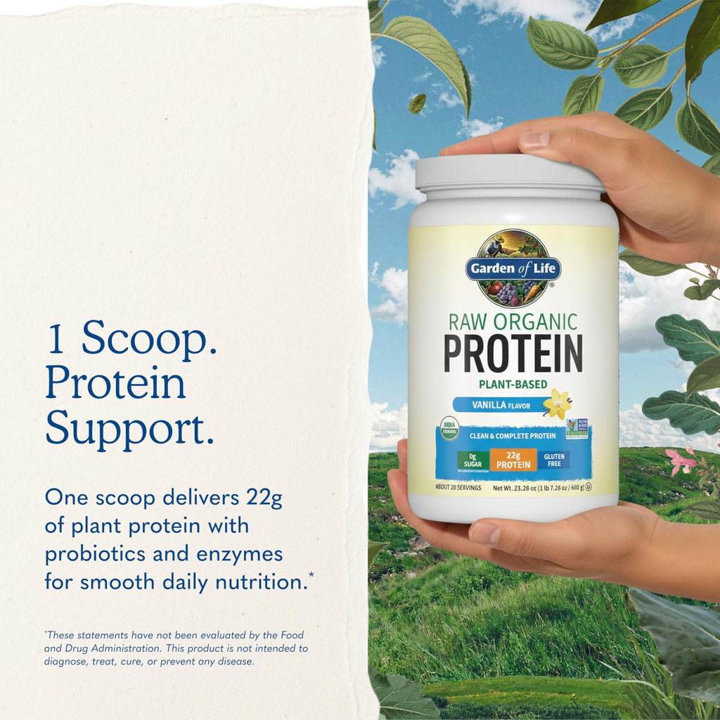 Organic Vegan Vanilla Protein Powder J411959