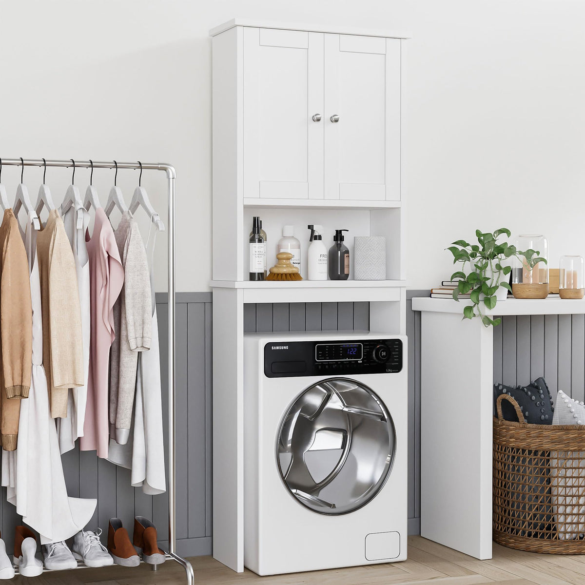 Over the Toilet Storage Cabinet H73162