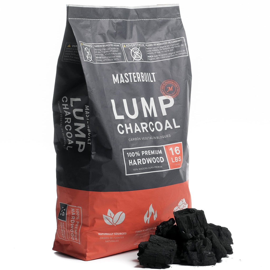 16 lb Lump Charcoal + 48 Fire Starters Bundle N98204