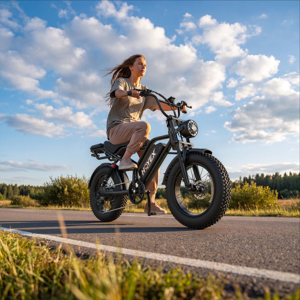 16/20" Fat Tire Electric Bike 1500W Peak Motor Removable Battery N2668
