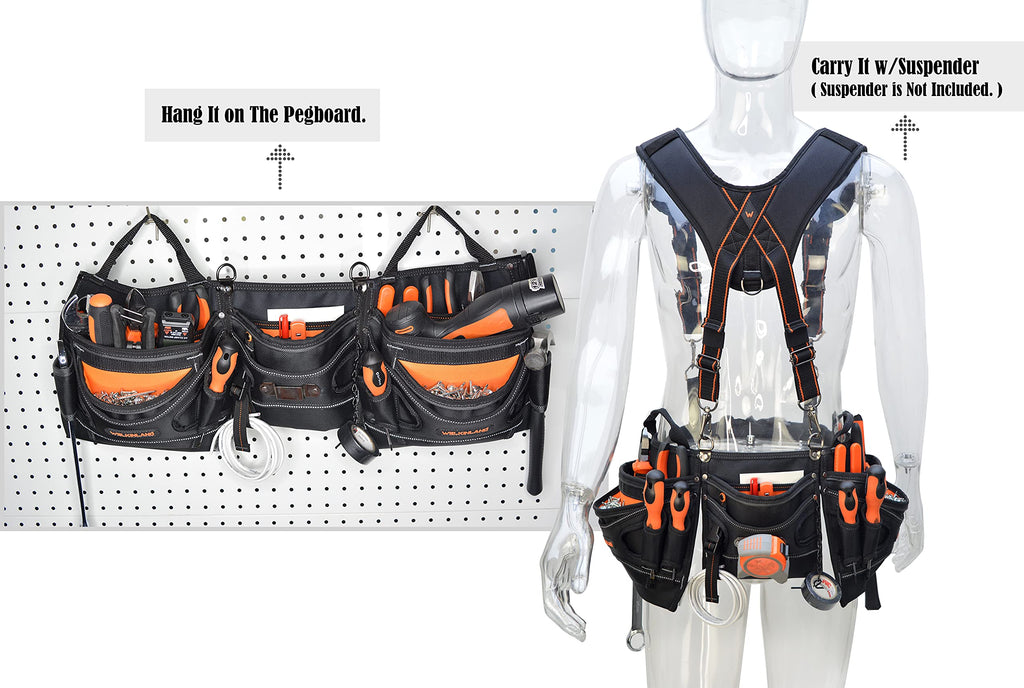 Heavy-Duty 18-Pocket Tool Belt J110792