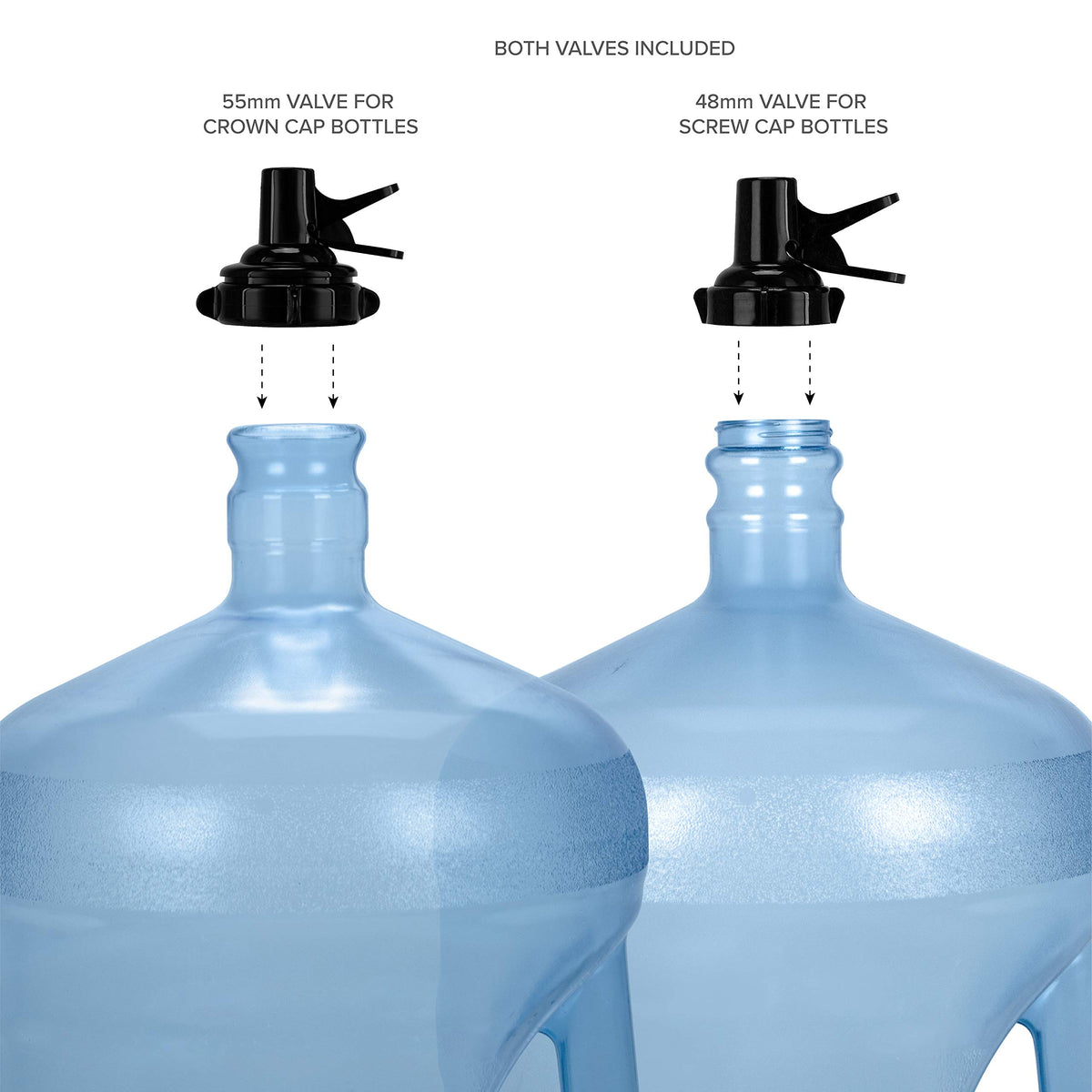 Stainless Steel Water Jug Stand with 2 Dispenser Valves A73126