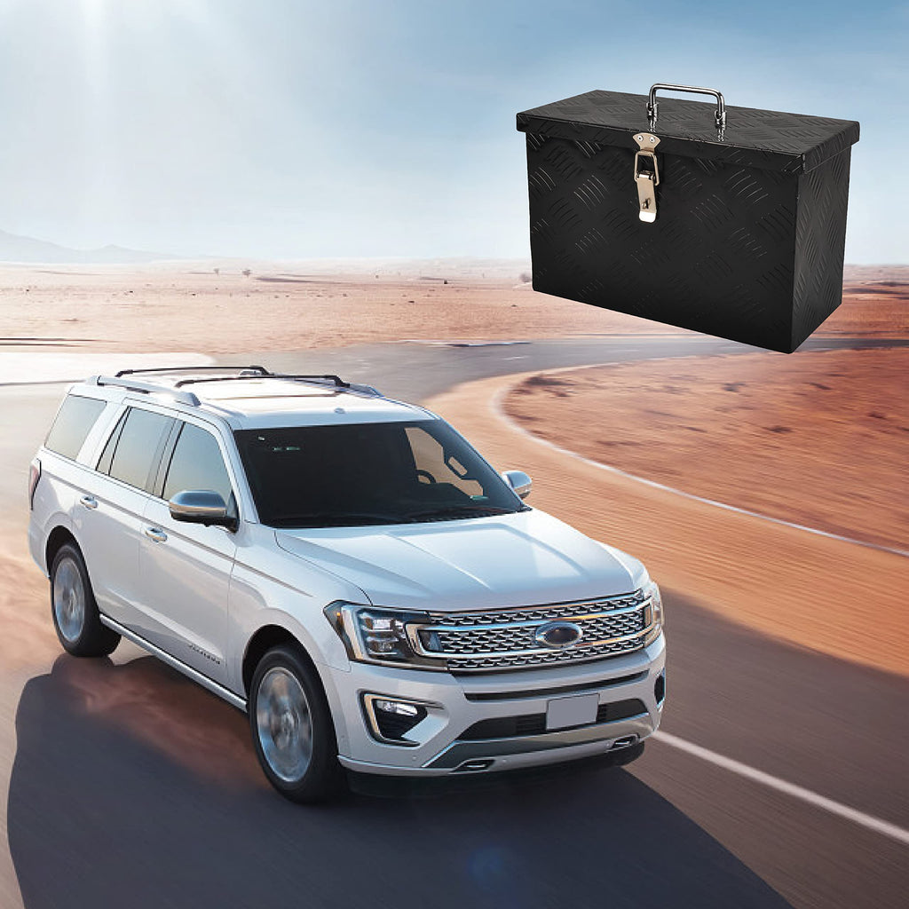 16 Inch Aluminum Truck Bed Tool Box Black V6668