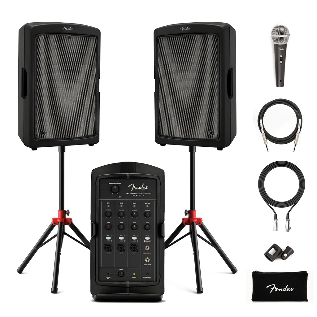 Portable PA System with Microphone Kit M93885