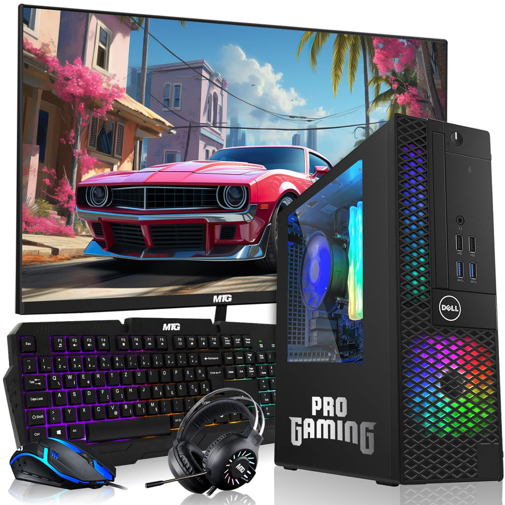 Intel Core i5 32GB RAM 1TB SSD Desktop PC with 24 Inch Monitor Q285