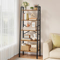 5-Tier Metal Ladder Bookshelf F11628