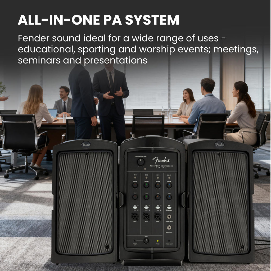 Portable PA System with Microphone Kit M93885