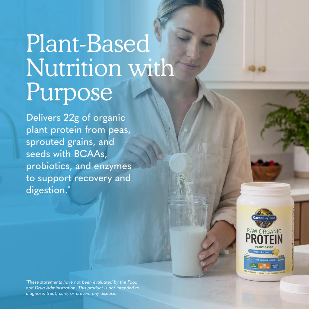 Organic Vegan Vanilla Protein Powder J411959