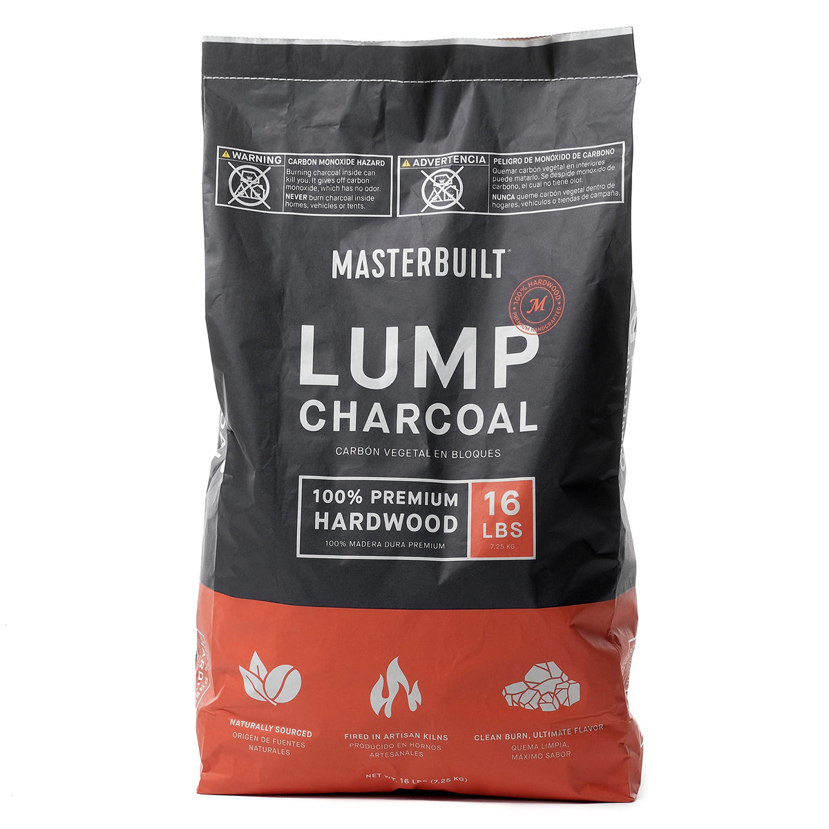 16 lb Lump Charcoal + 48 Fire Starters Bundle N98204