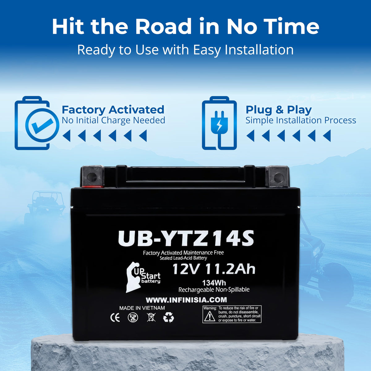 12V 11.2Ah Battery Z61863