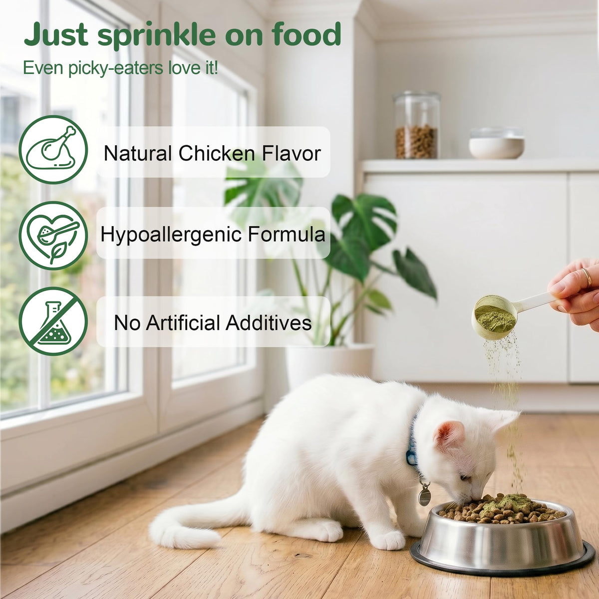 Cat Dental Care Powder with Probiotics 80g O76682