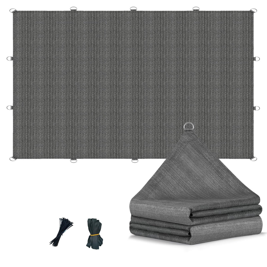 8x20 FT Sun Shade Cloth with D-Rings V335817
