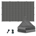 8x20 FT Sun Shade Cloth with D-Rings V335817