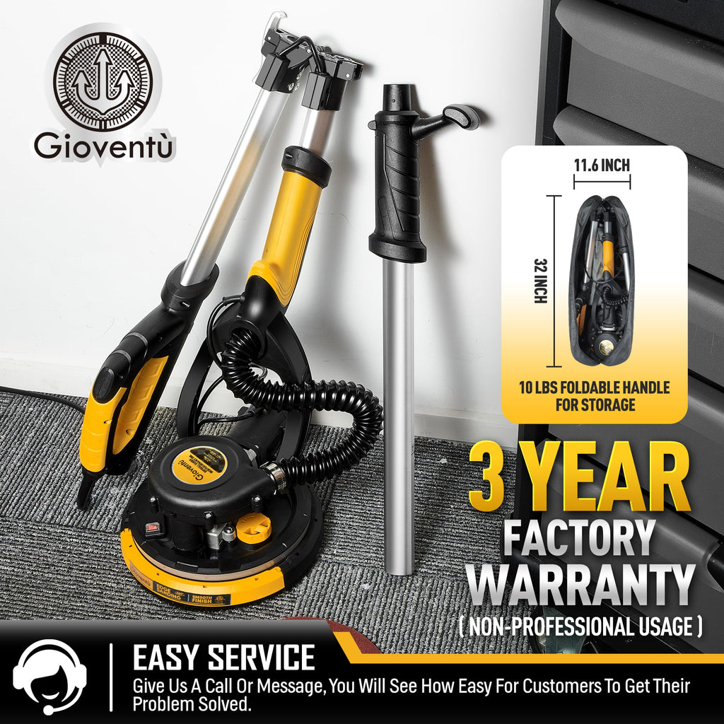 750W Electric Drywall Vacuum Sander F3003