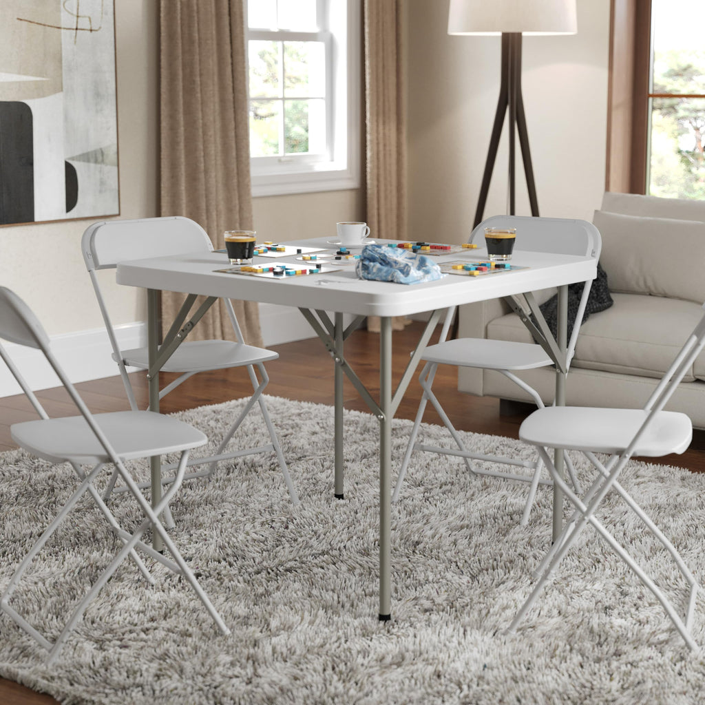 Square Plastic Folding Table I208455